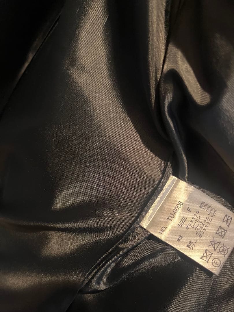 新品Treat Ürself アウター Muse fur flare coat