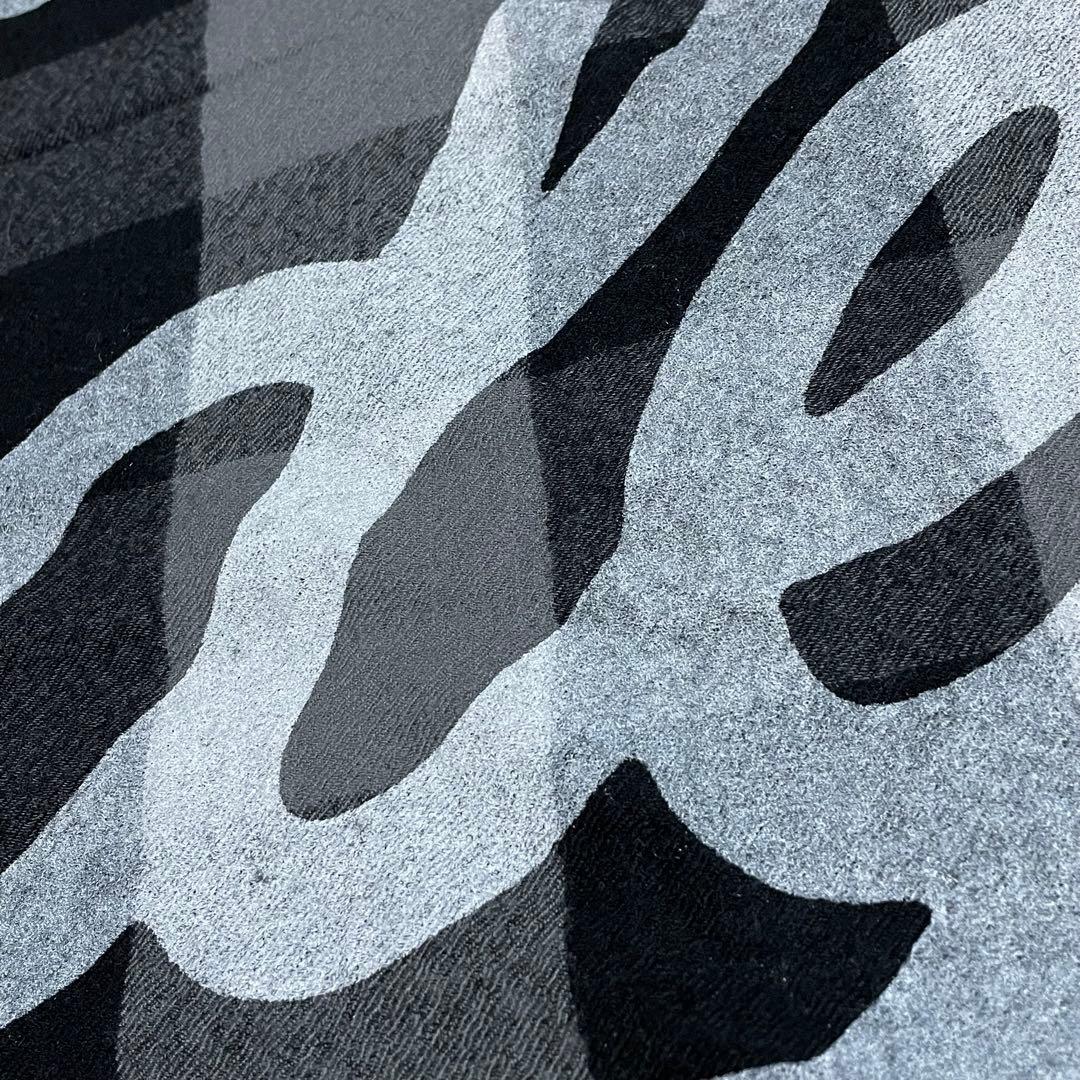 美品 HUMAN MADE ❤️ WOOL STOLE BLACK マフラー