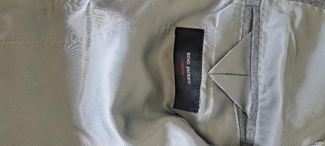 リングヂャケットマイスターグレースーツ