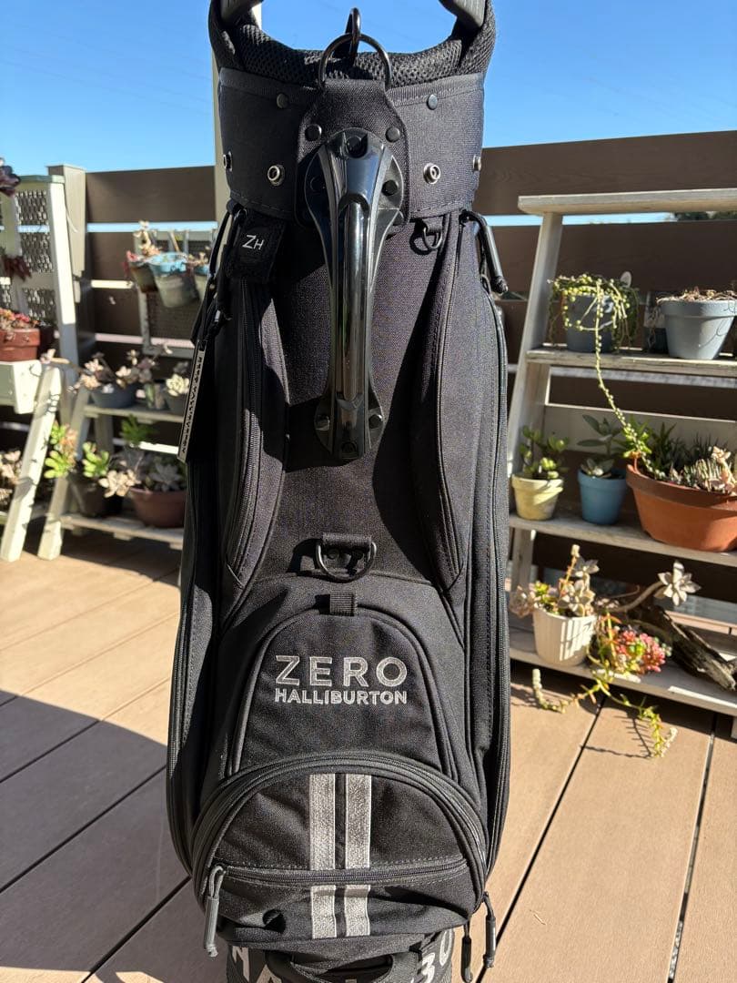 ゼロハリバートン　キャディバッグ　黒
