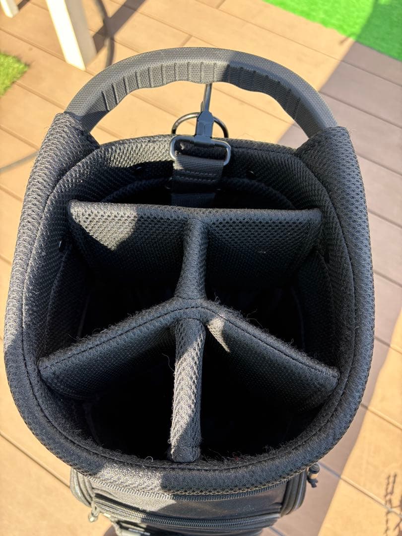 ゼロハリバートン　キャディバッグ　黒