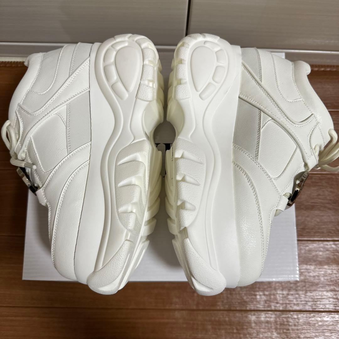 新品未使用★GYDA★GD thick soledスニーカー★ダッドソール★白M