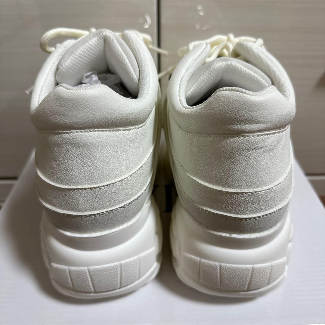 新品未使用★GYDA★GD thick soledスニーカー★ダッドソール★白M