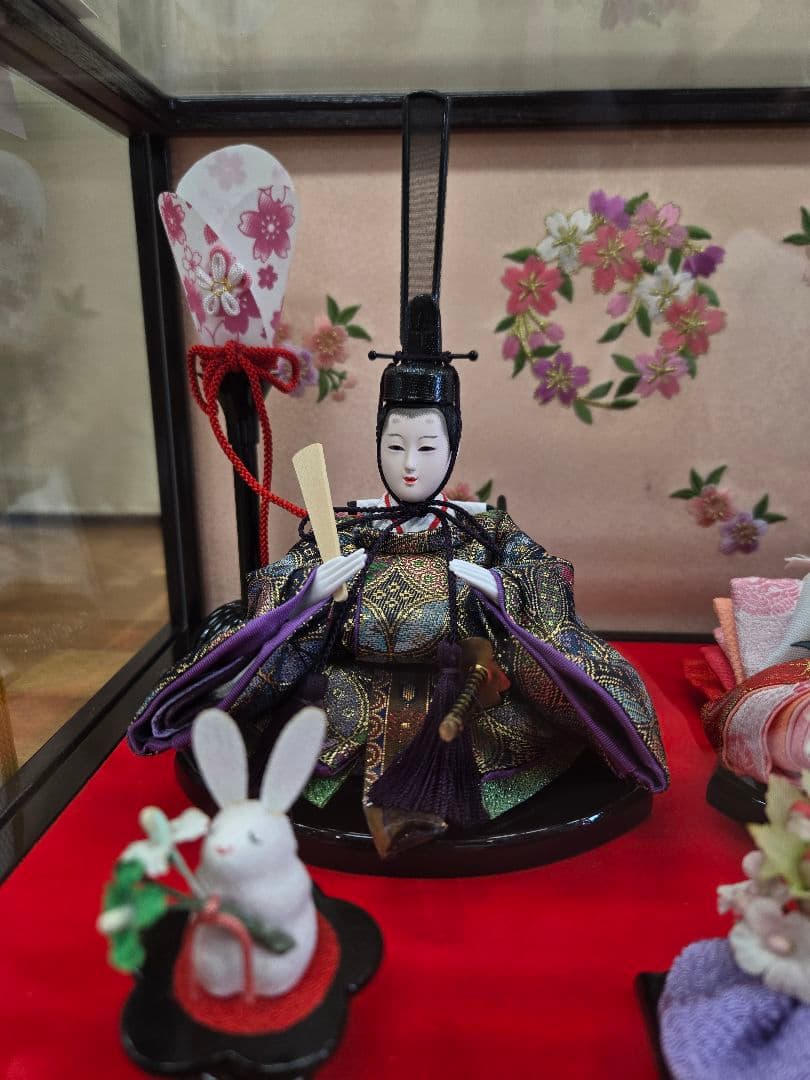 【展示品限り】雛人形　ケース飾り　※閉店セール　K21