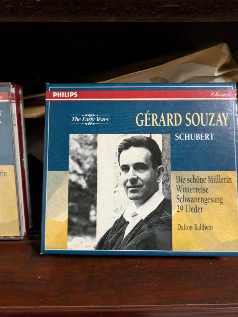 クラシック Gerard Souzay Schubert Lieder