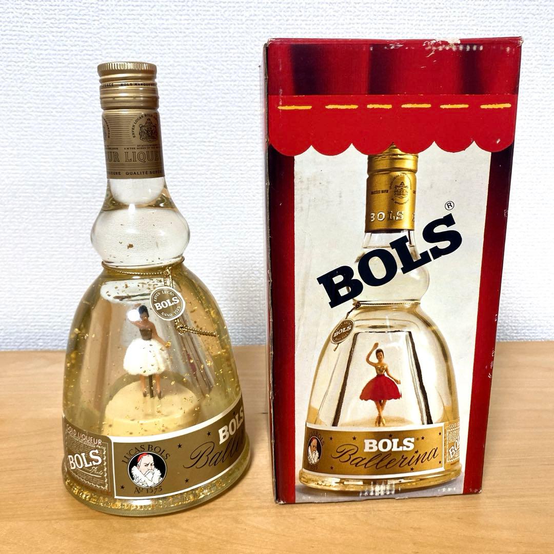 ①【希少】BOLS バレリーナ リキュール　未開栓 オルゴール動作確認　箱あり