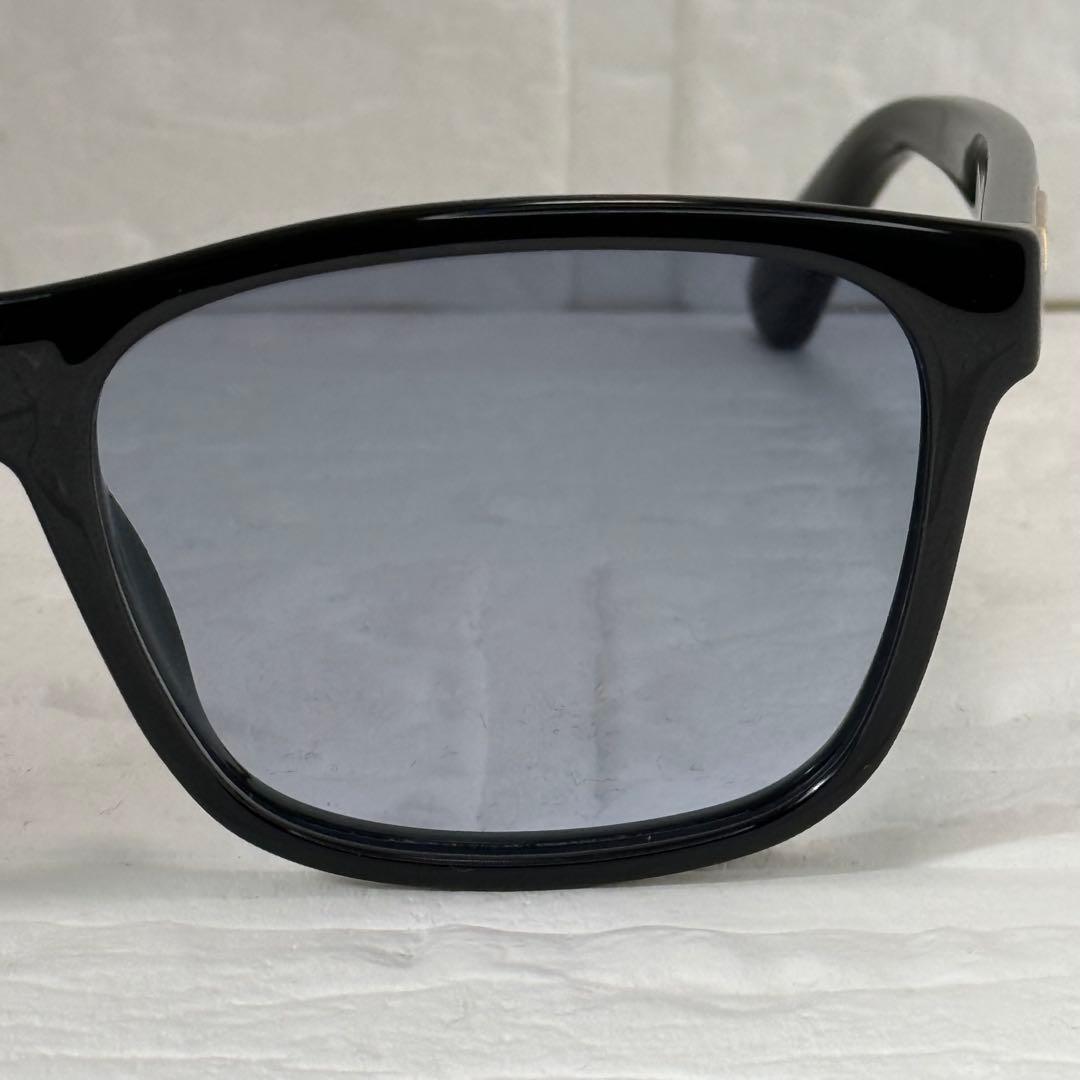 GUCCI サングラス 黒 ブルー系レンズ 純正レンズ付 ケース付