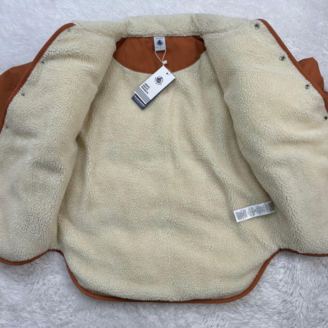 【新品未使用】PETIT BATEAU プチバトー 子供服 ボア ジャケット