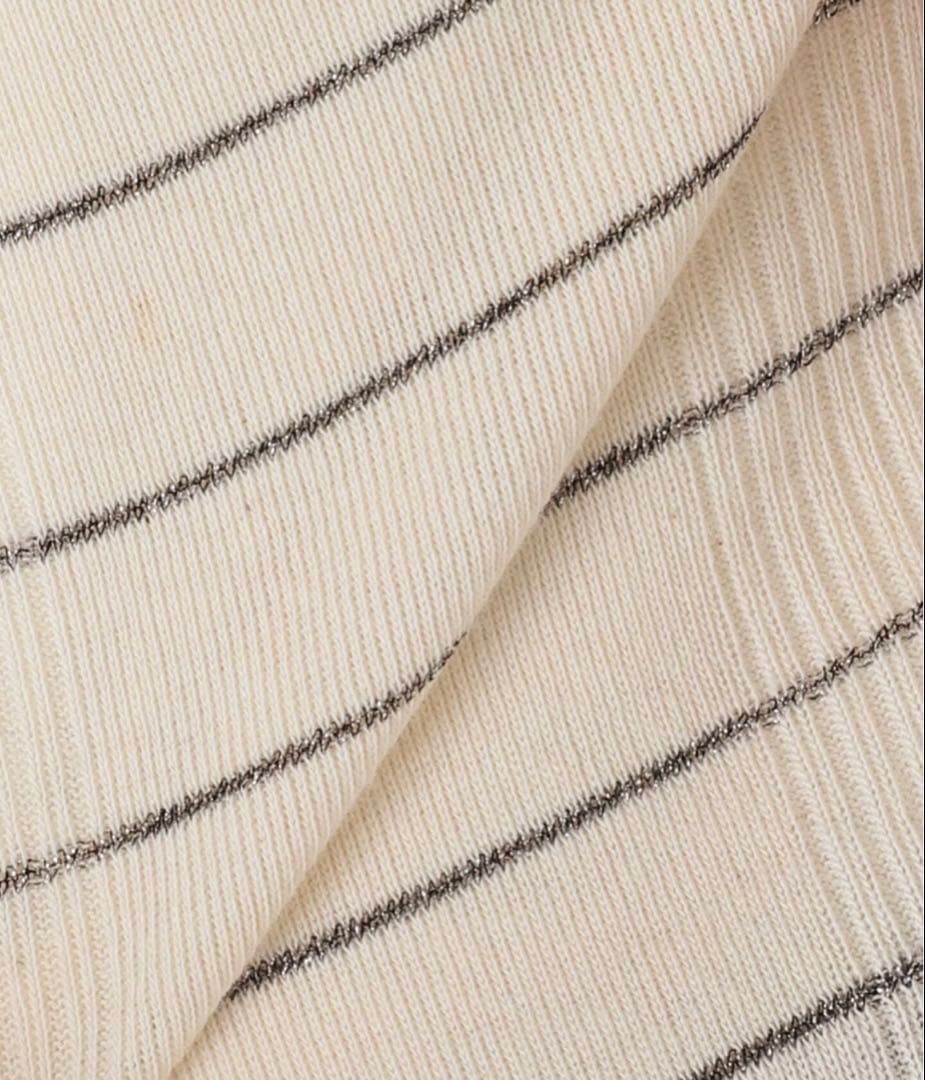 アパルトモン リブカットソー ホワイト