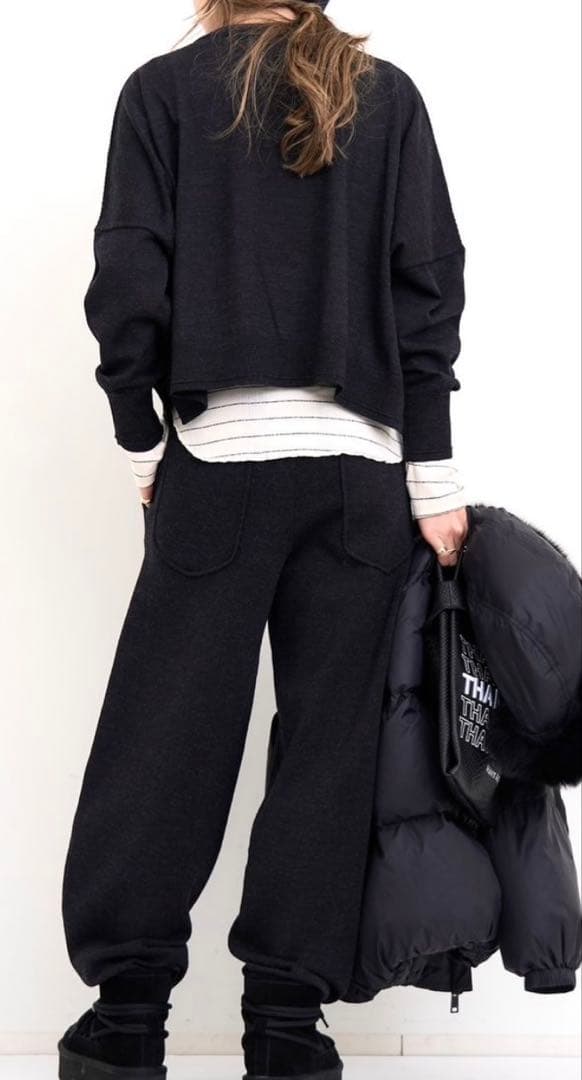 アパルトモン リブカットソー ホワイト