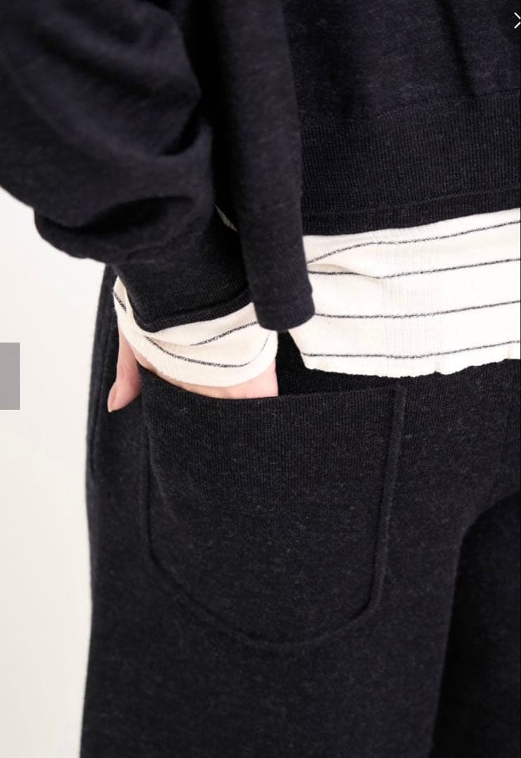 アパルトモン リブカットソー ホワイト