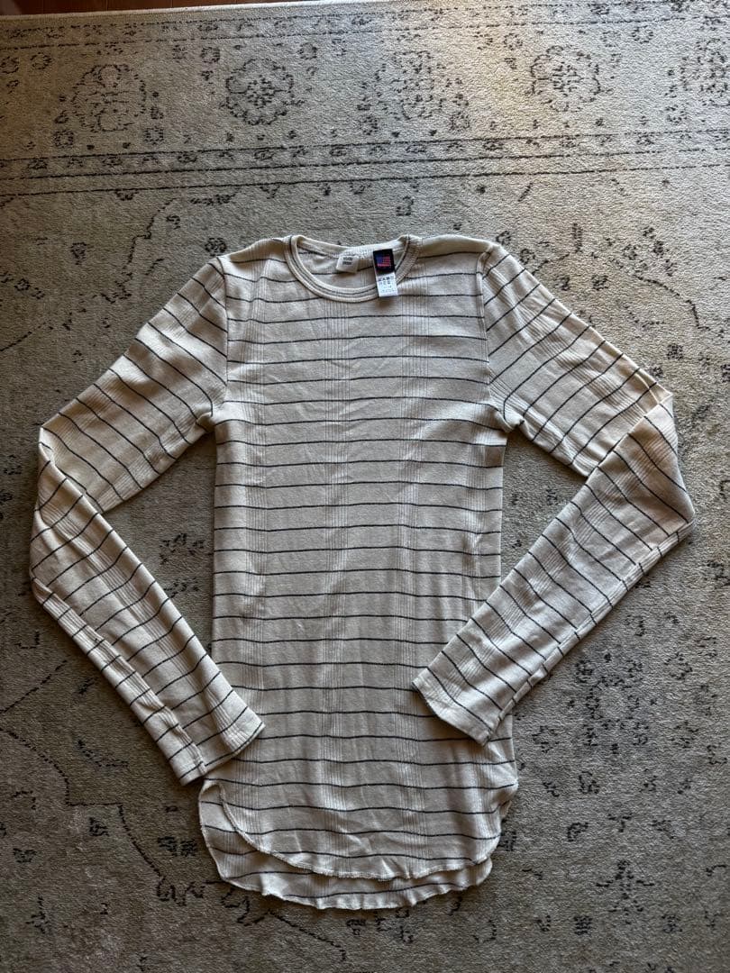 アパルトモン リブカットソー ホワイト