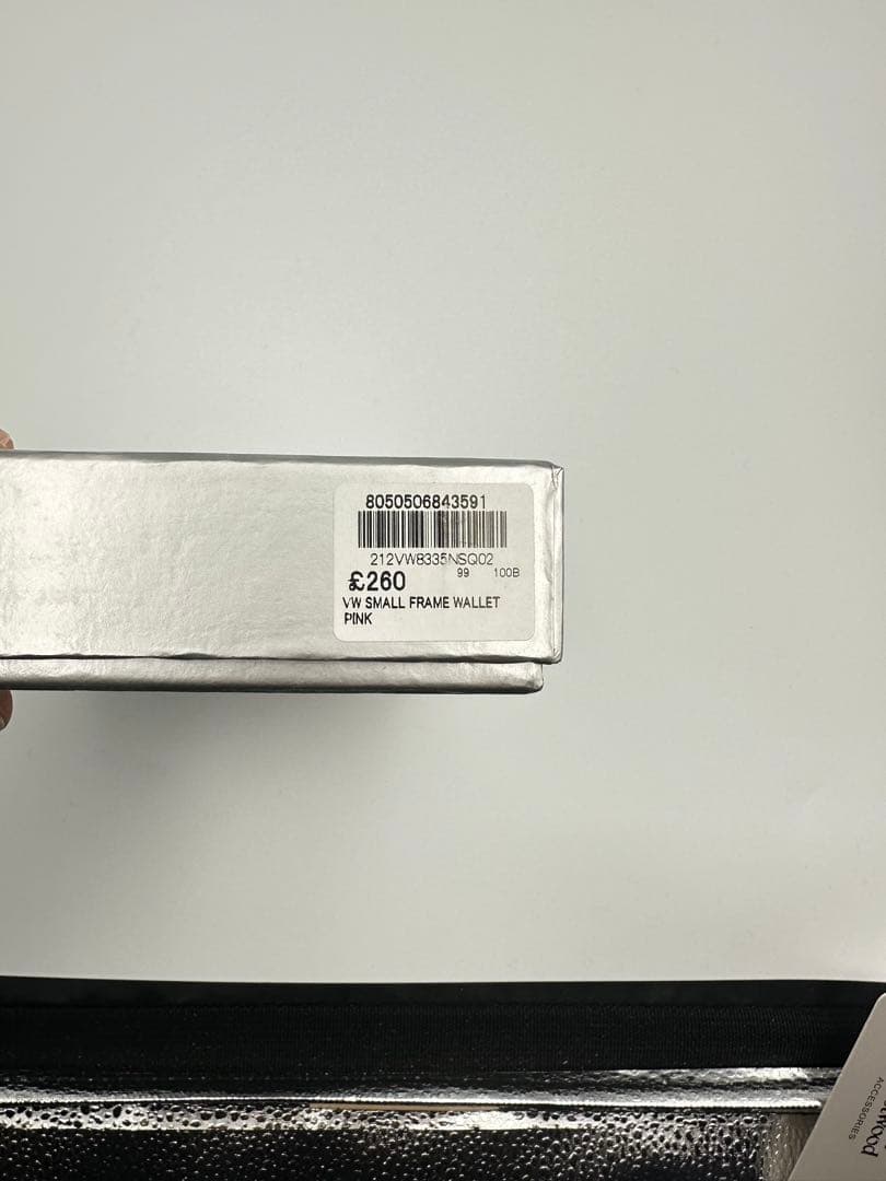 【新品✦希少カラー】Vivienne Westwood 三つ折り財布 ピンク