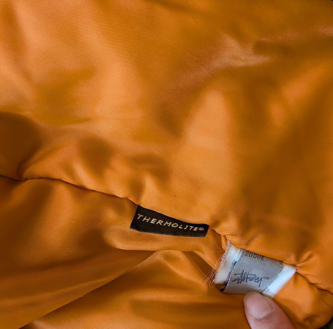 old stussy MA-1 オリーブ サイズ L