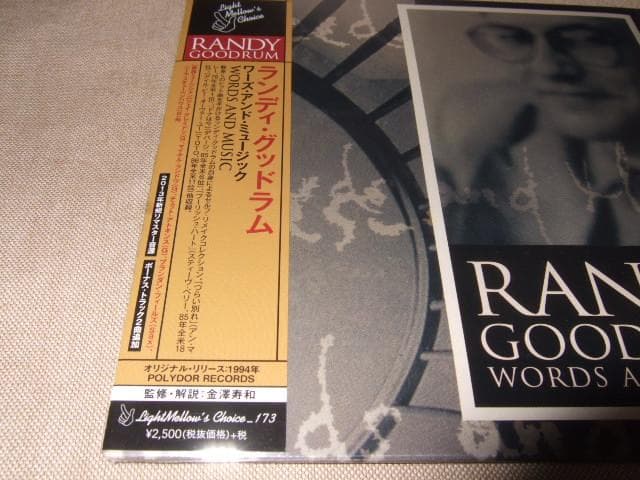 RANDY GOODRUM,新品CD,AOR,紙ジャケ,JAY GRAYDON