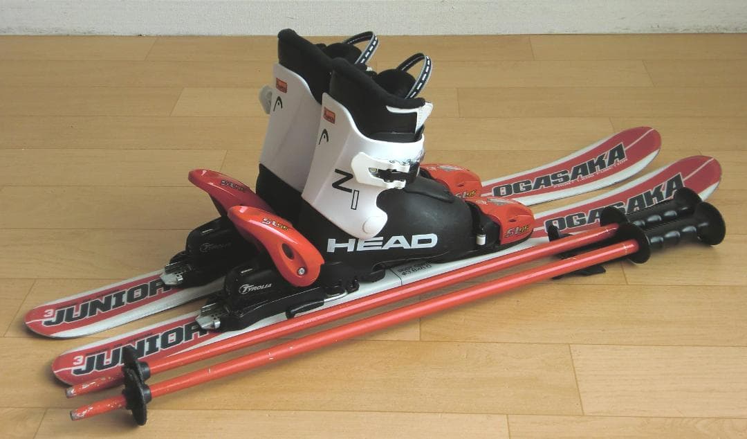 ■■12月・1月限定■送料無料■オガサカ■子供用スキーセット■80/16.5■■