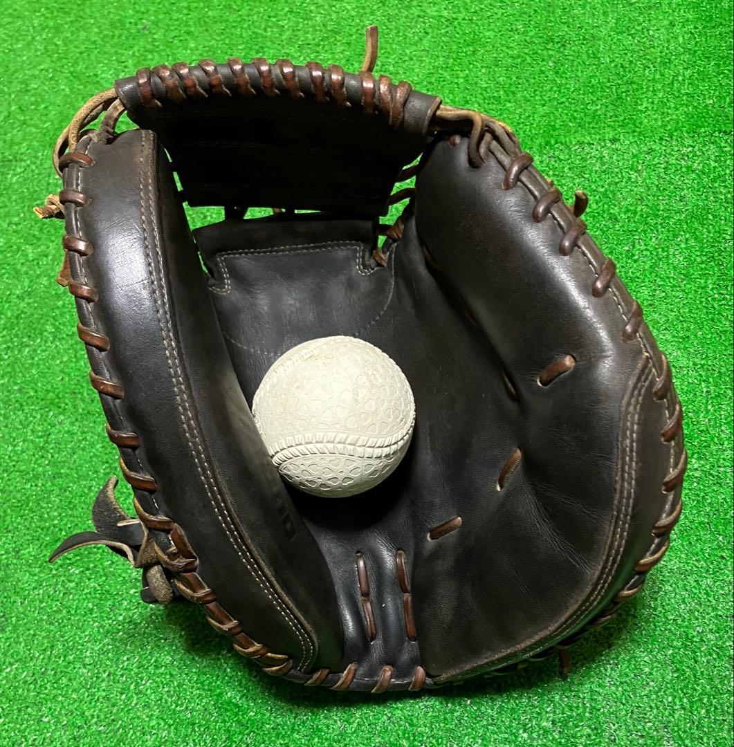 一般 硬式野球 キャッチャーミット ミズノ ビクトリーステージ ブラック 大人