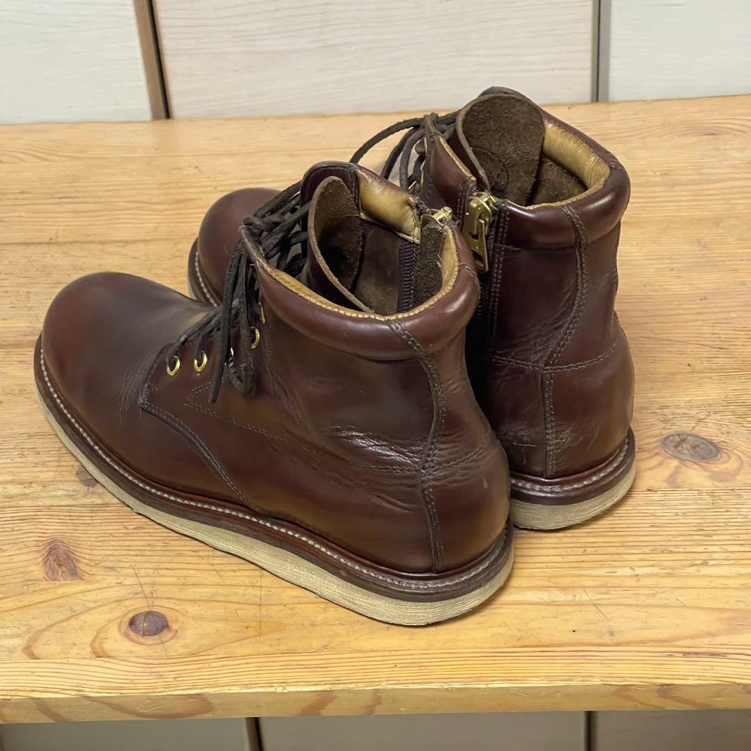 スローウェアライオンのサイドジップブーツ　26.5cm