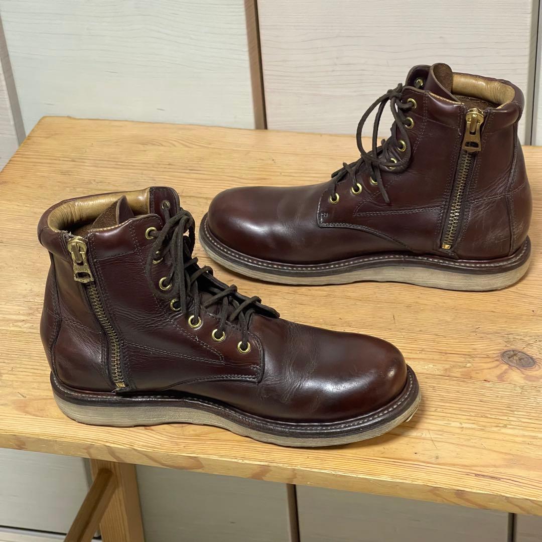 スローウェアライオンのサイドジップブーツ　26.5cm