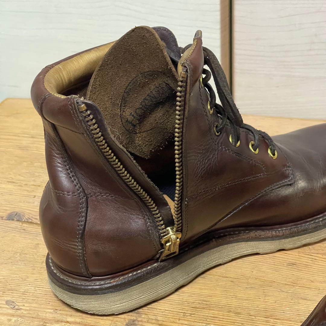 スローウェアライオンのサイドジップブーツ　26.5cm