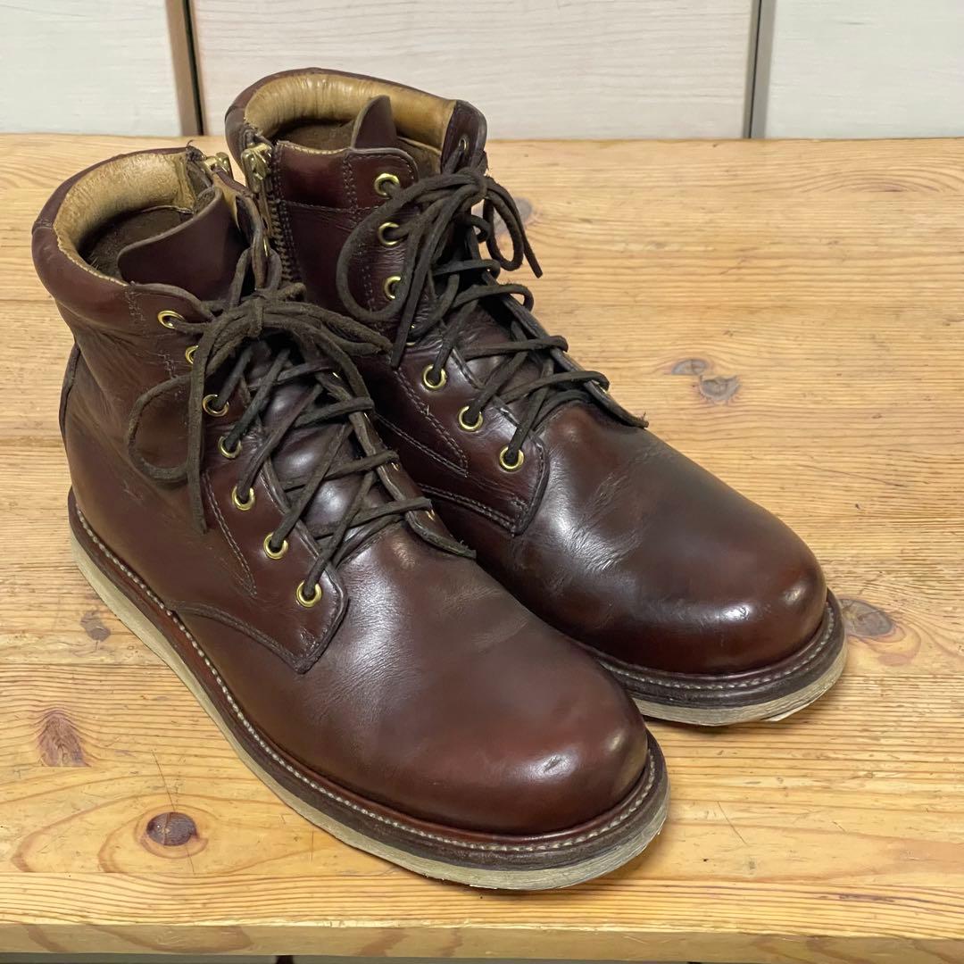 スローウェアライオンのサイドジップブーツ　26.5cm