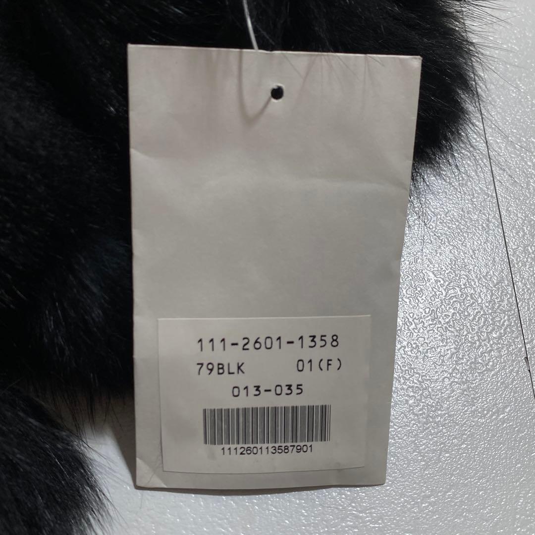 新品タグ付♡NOAGE カシミヤ ブルーフォックスファー ポンチョ 入手困難