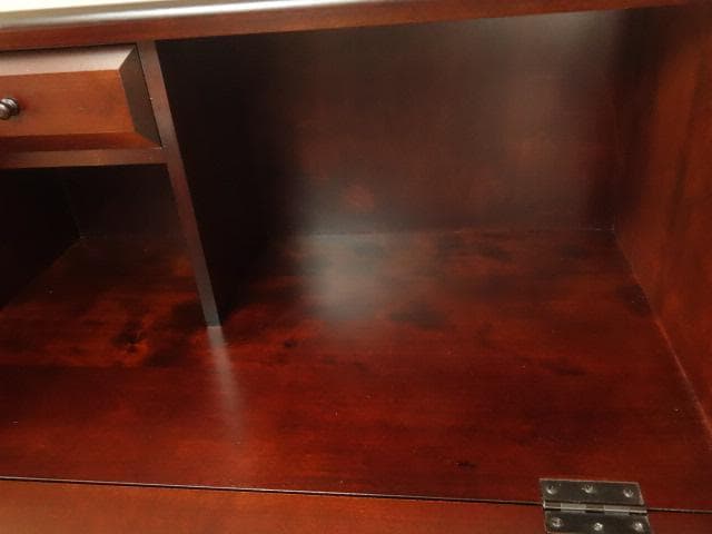 松本民芸家具　座ビューロー　ライティング　取手　座机　 再塗装済　ＵＳＥＤ