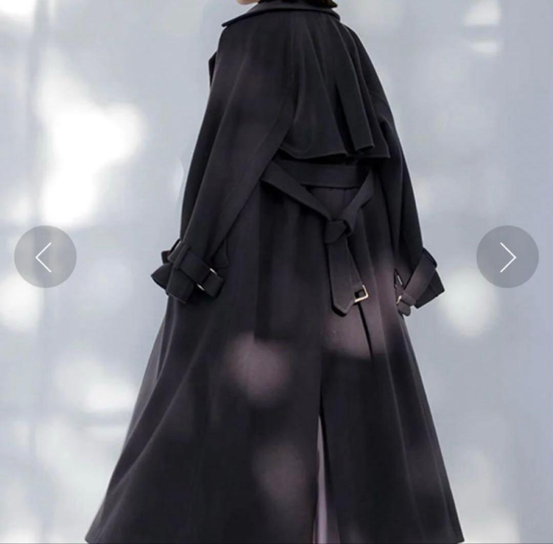 2023 anuans アニュアンス ウールトレンチコート