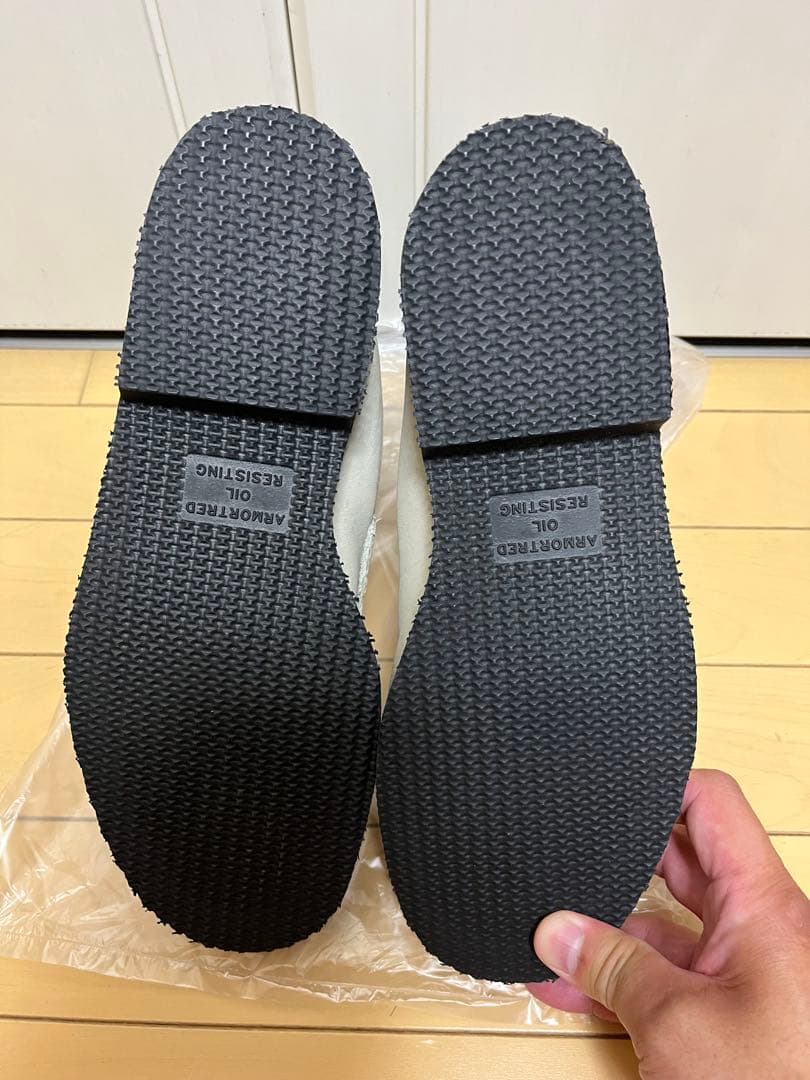 ラッセルモカシン　ノックアバウト　ブーツUS8ホワイトレザー極美品アメリカ古着