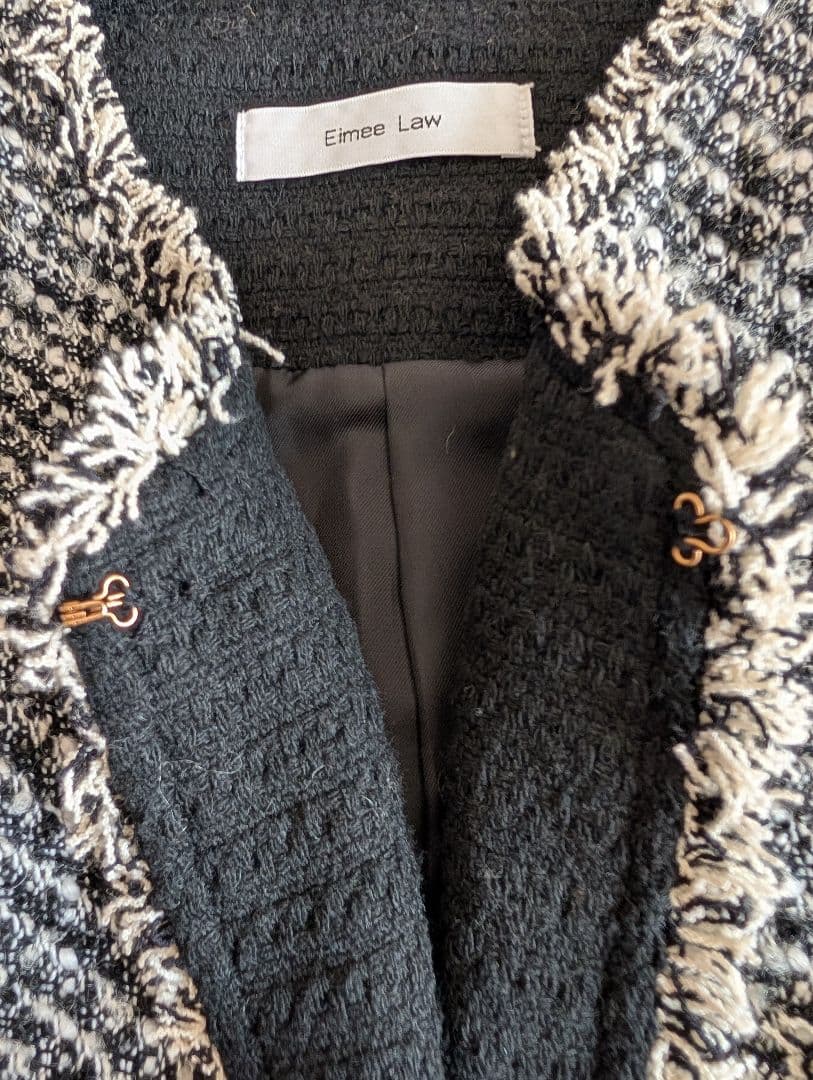 ✨美品✨　エイミーロウ ツィード MIXボタンベストジレ