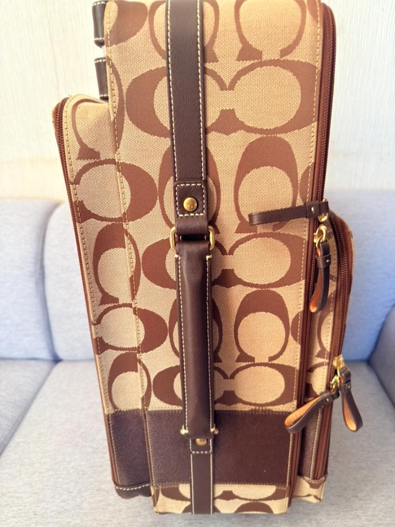 ✨美品✨COACH コーチ シグネチャー キャリーケース スーツケース 機内持込