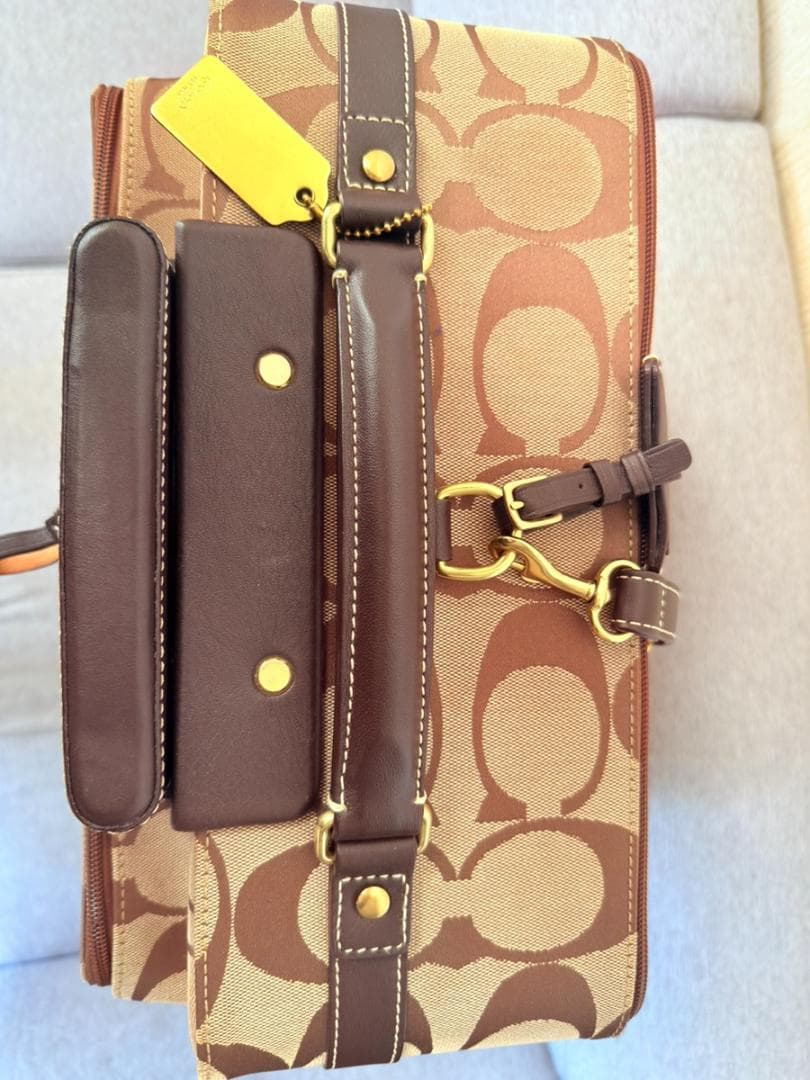 ✨美品✨COACH コーチ シグネチャー キャリーケース スーツケース 機内持込
