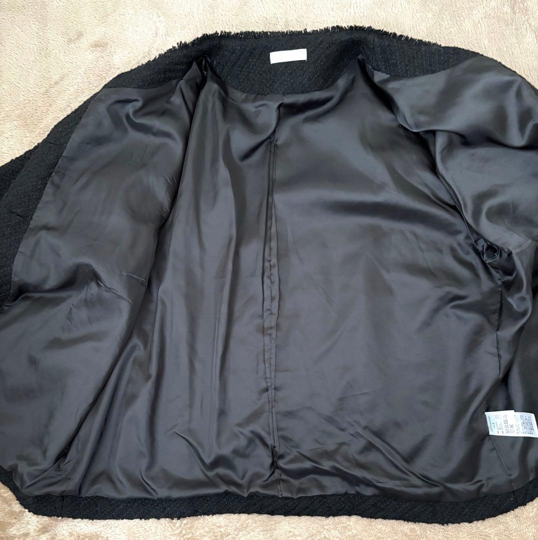 RLoungedress ラウンジドレス　金ボタン　ツイードジャケット