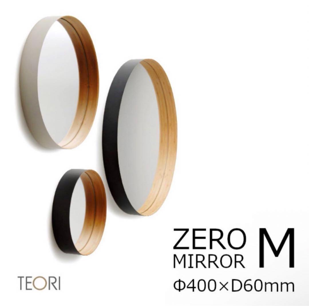 【美品】TEORI ZERO ミラー Mサイズ 墨