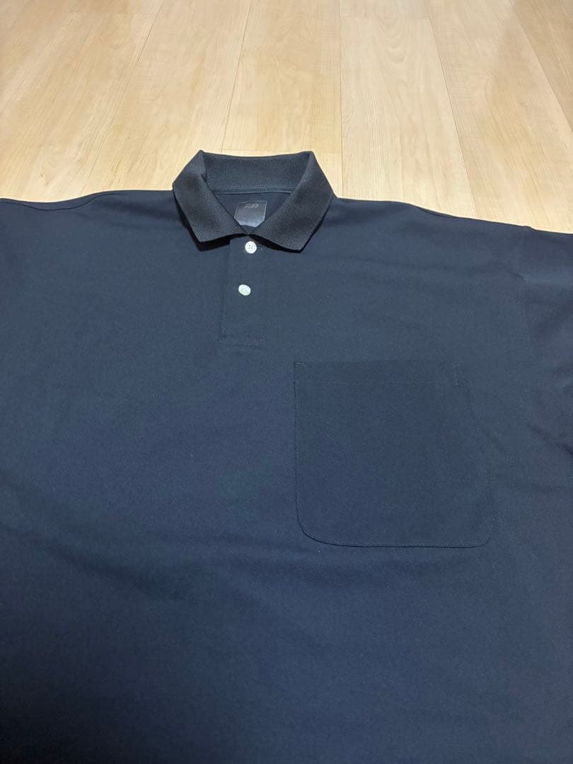 ダイワピア 39 フォロー割有！　TECH POLO SHIRTS Lサイズ　黒