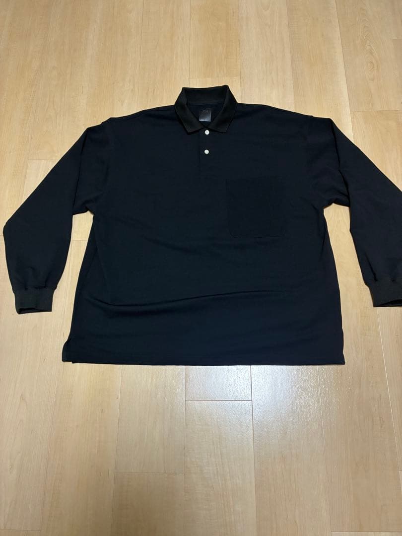 ダイワピア 39 フォロー割有！　TECH POLO SHIRTS Lサイズ　黒