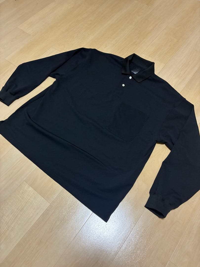 ダイワピア 39 フォロー割有！　TECH POLO SHIRTS Lサイズ　黒