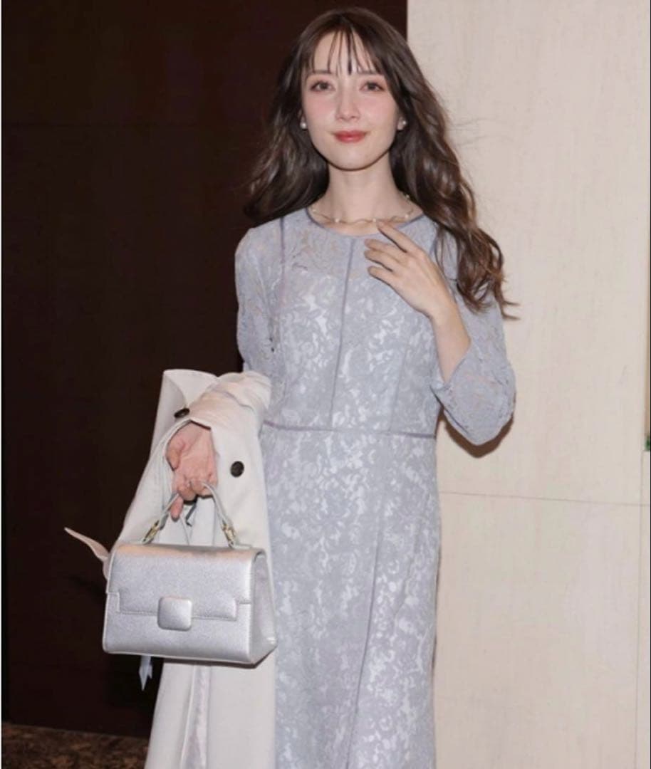 【美品】アプワイザーリッシェ＊パイピングレースワンピース