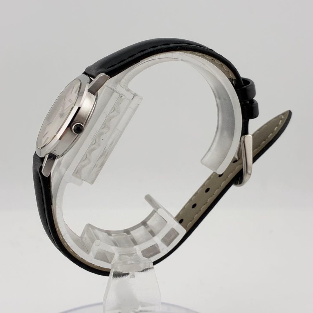 【希少/電池交換済】SEIKO　アシエ　腕時計　新品ベルト　オクタゴン　クォーツ
