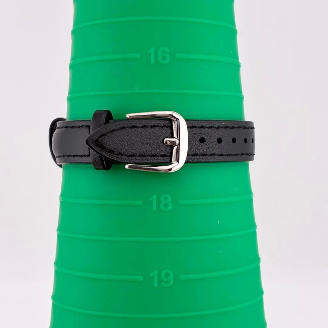 【希少/電池交換済】SEIKO　アシエ　腕時計　新品ベルト　オクタゴン　クォーツ