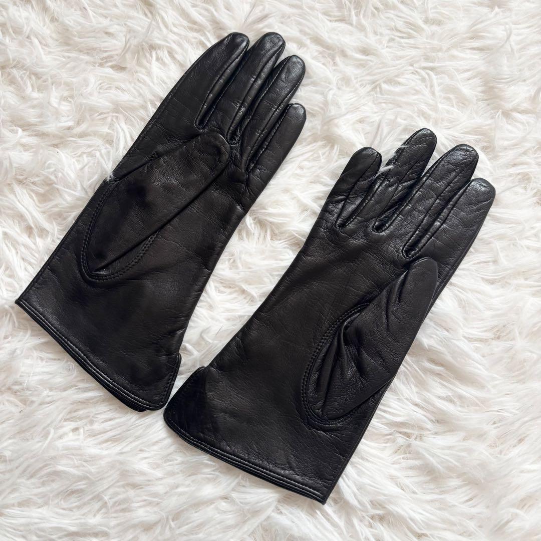 【未使用級】 Vivienne Westwood オーブ 手ぶくろ レザー 革