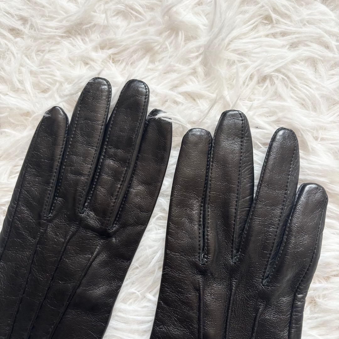 【未使用級】 Vivienne Westwood オーブ 手ぶくろ レザー 革