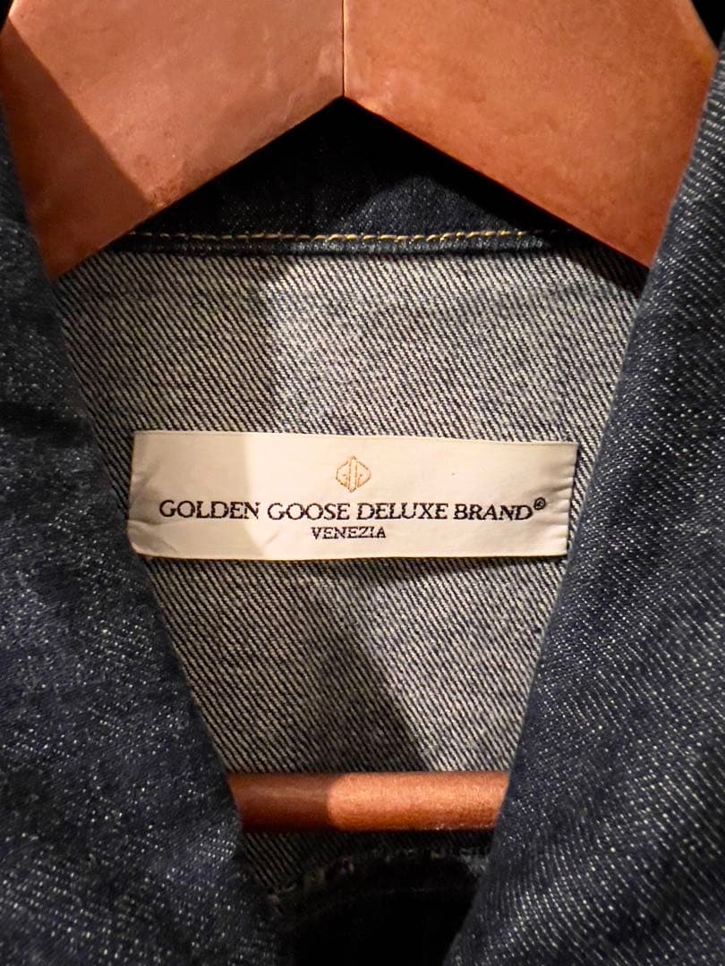 ［最終お値下げ］GOLDEN  デニムジャケット ベルト付き