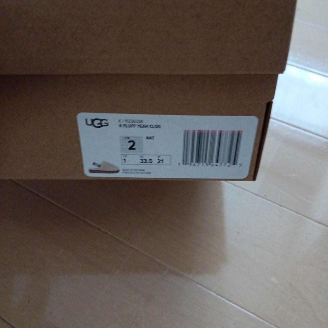 新品 UGG FLUFF YEAH CLOG 21cm