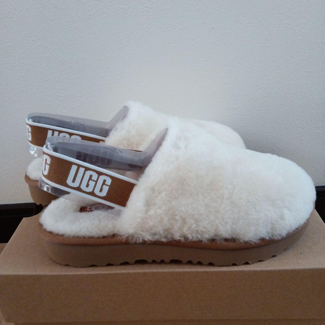 新品 UGG FLUFF YEAH CLOG 21cm