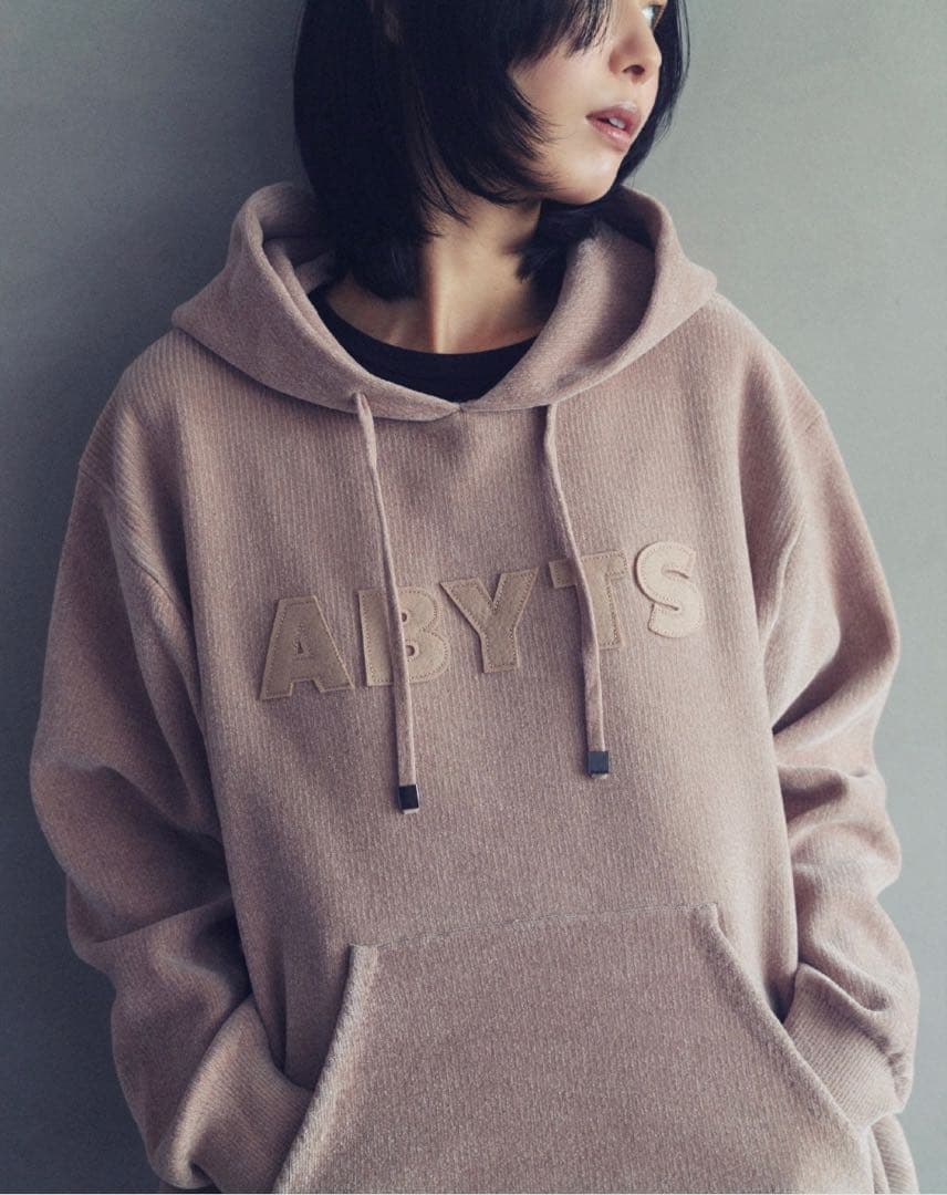 A-ABYTS MOLD KNIT HOODIE 佐藤健　グラスハート　パーカー