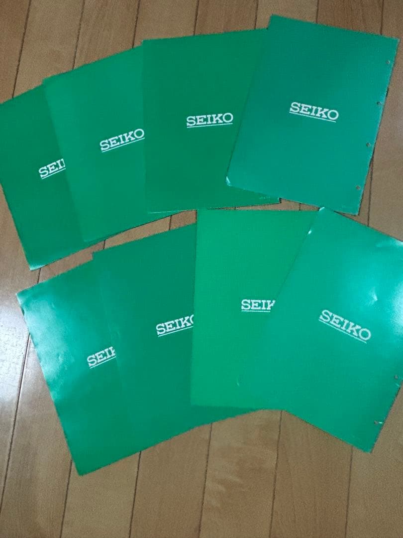 セイコー　クロック　技術解説書　時計修理読本　8冊セット　非売品