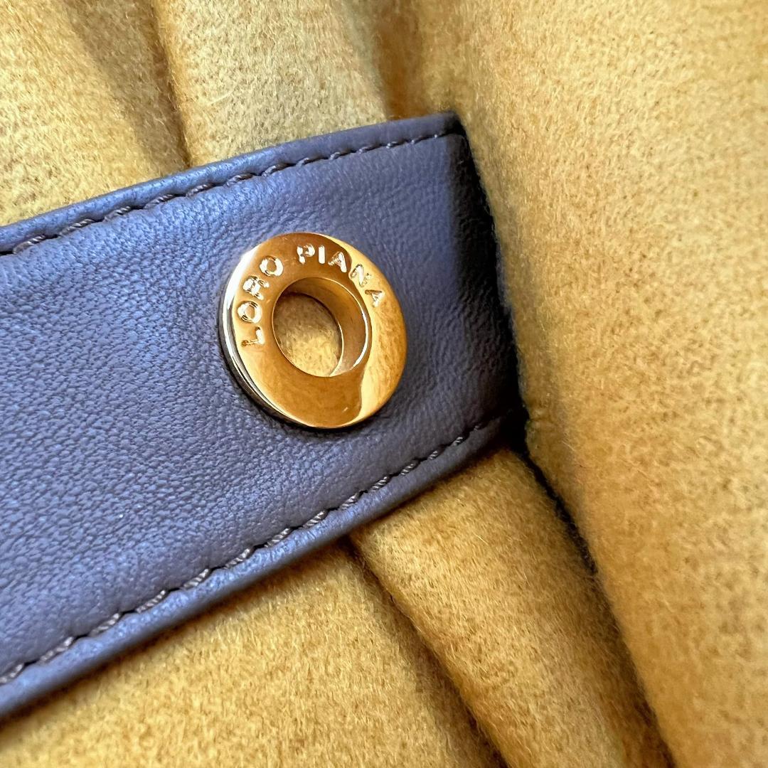 v*e様 ★LOROPIANA★美品★カシミヤ100★羊革ベルト★ケープ★コート