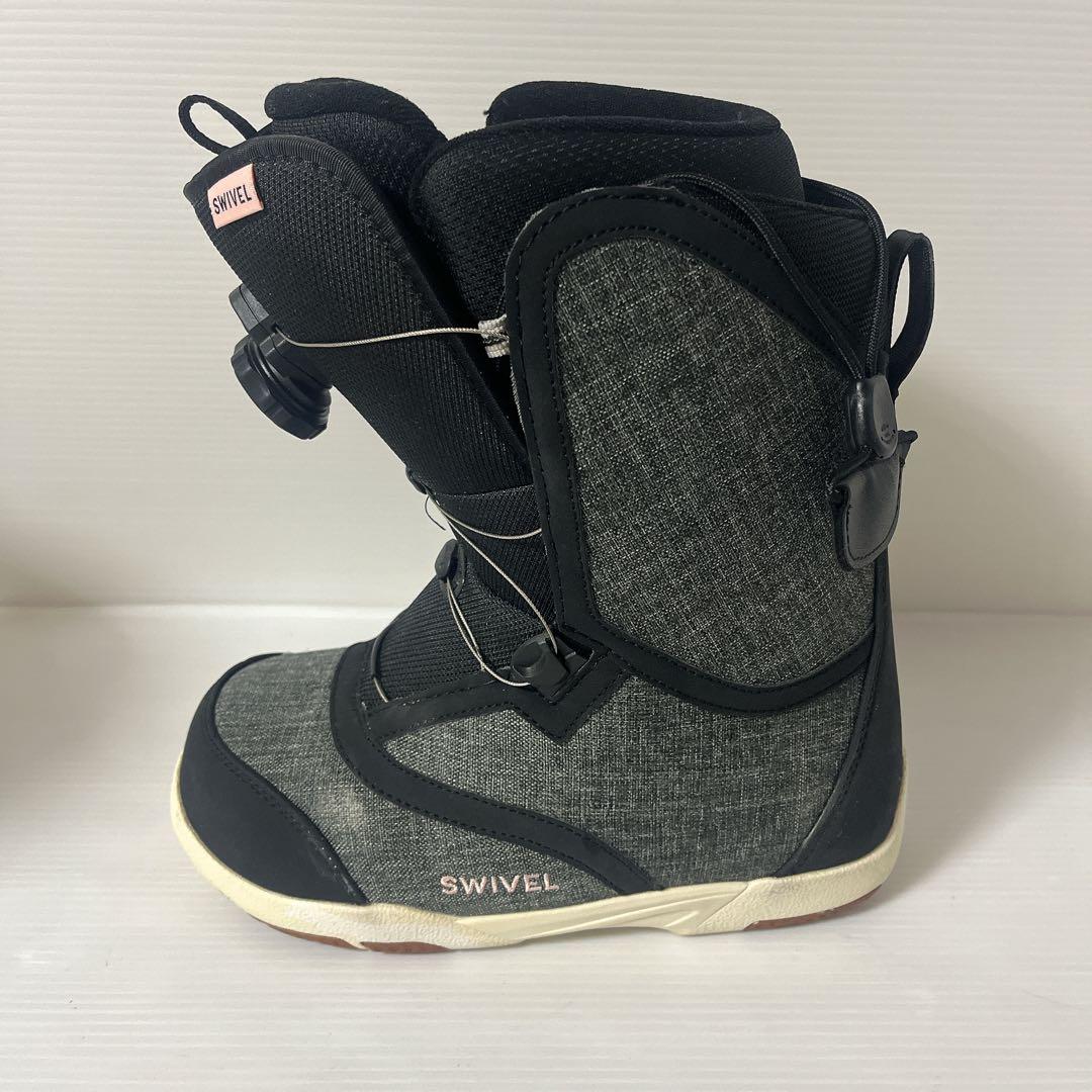 SWIVEL レディース　スノーボードブーツ　BOA 24.5cm