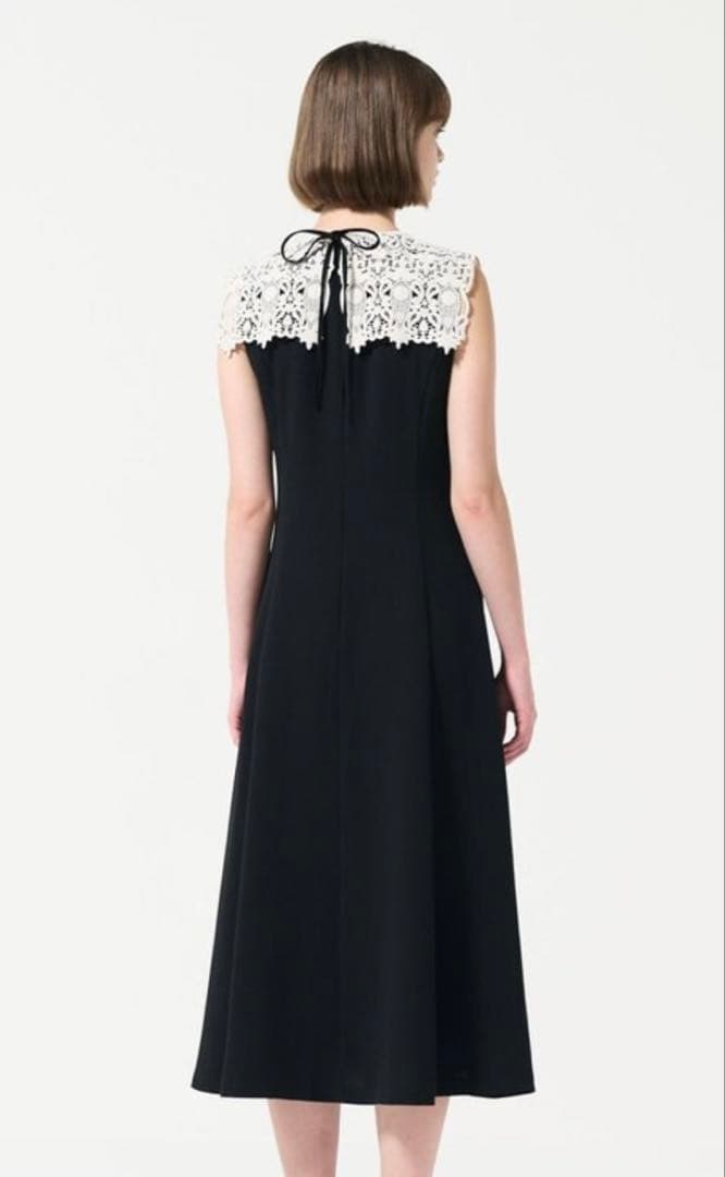 新品　グレースコンチネンタル　刺繍カラー付ドレス　定価59400円